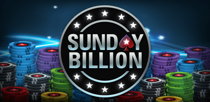 Выиграйте свою часть от 1 000 000 000 условных фишек на PokerStars Sunday Billion