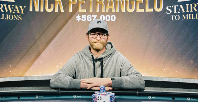 Победитель седьмого турнира Stairway To Millions Ник Петранджело
