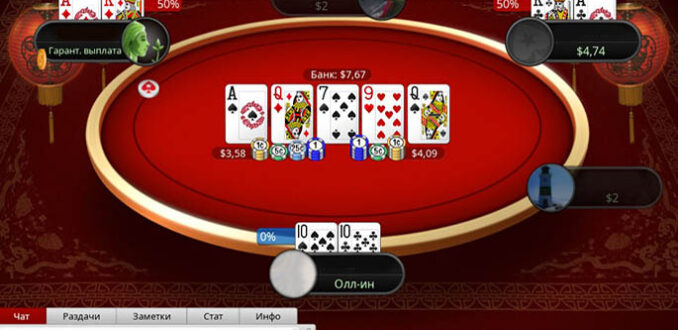 Правила и комбинации покера 6+ Холдем